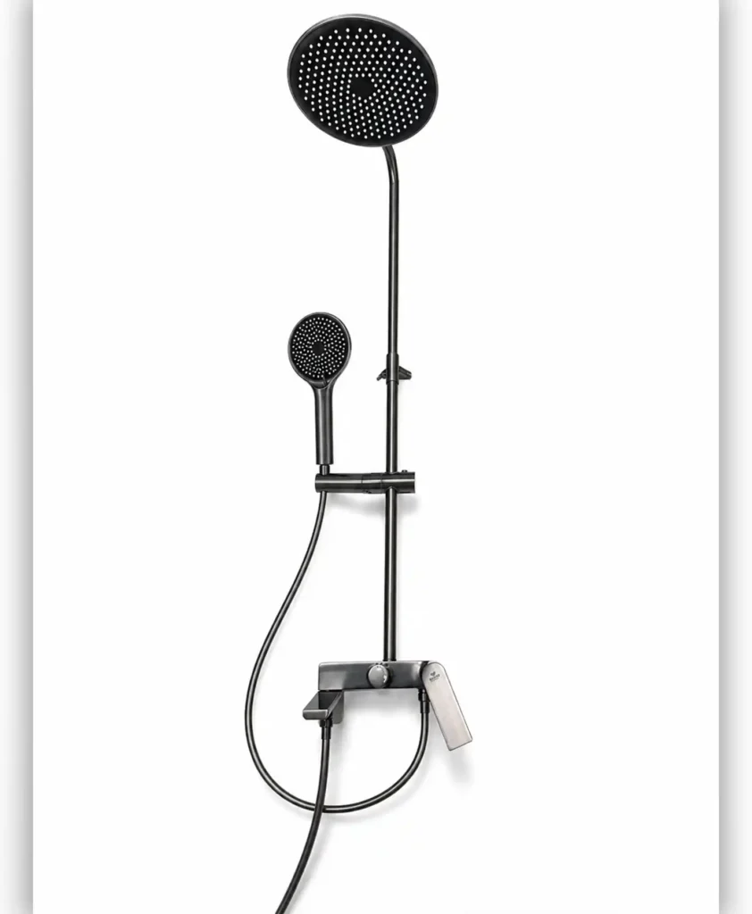 Elegant dual shower system